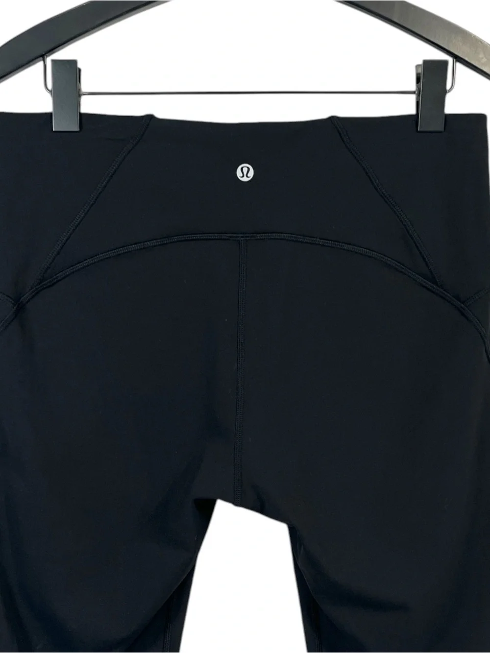 Lululemon Train Times Crop 17” size 12 in Black